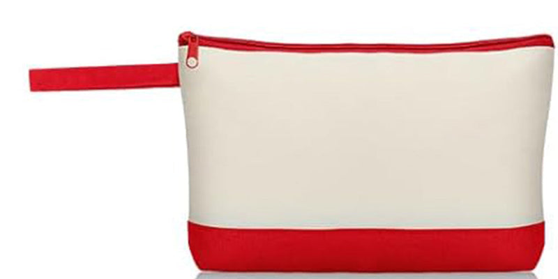 Colorful Zippered Canvas Bags to Embroider Multiple Colors From Artful Needleworker