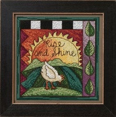 Rise and Shine by Sticks - Beaded Counted Cross Stitch Kit