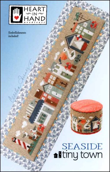 Seaside Tiny Town by Heart in Hand Counted Cross Stitch Pattern