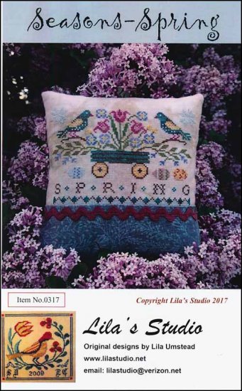 Season's Spring by Lila's Studio Counted Cross Stitch Pattern