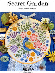 Secret Garden by Hello by Liz Mathews Counted Cross Stitch Pattern