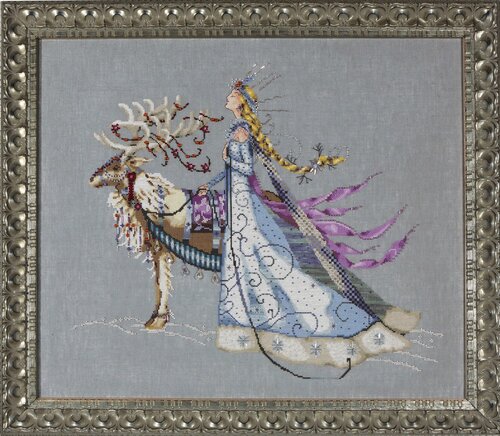 Snow Queen by Mirabilla Designs Counted Cross Stitch Pattern