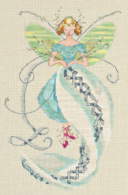 Stitching Fairies-Linen Fairy from Designer: Nora Corbett Counted Cross Stitch Pattern