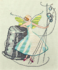Stitching Fairies-Thimble Fairy from Designer: Nora Corbett Counted Cross Stitch Pattern