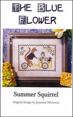 Summer Squirrel by The Blue Flower Counted Cross Stitch Pattern