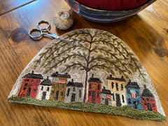 Summer Village Punch Needle Pattern from The Ultra Punch Needle