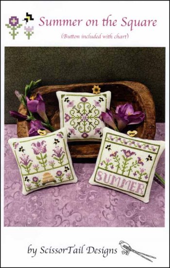 Summer On The Square By Scissor Tail Designs Counted Cross Stitch Pattern