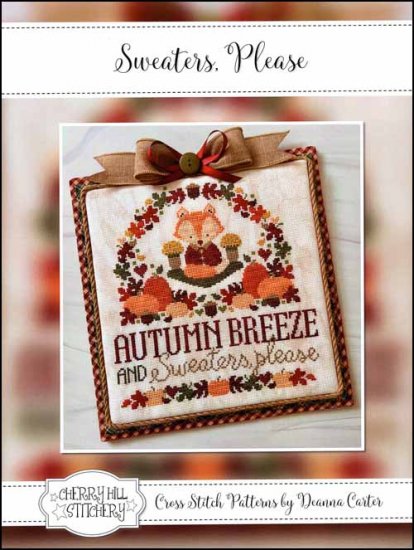 Sweaters Please by Cherry Hill Stitchery Counted Cross Stitch Pattern