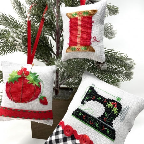 Stitcher's Ornaments By The Tiny Modernist Counted Cross Stitch Pattern