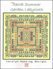 SECRET SUMMER Garden Labyrinth Cross Stitch Smalls by CM DESIGN Counted Cross Stitch Pattern (Copy)