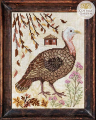 A Year in the Woods II - Part 5 - The Turkey by Cottage Garden Samplings Counted Cross Stitch Pattern