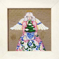 Winter Angel Beaded Cross Stitch Kit by Jim Shore for Mill Hill Counted Cross Stitch Kit