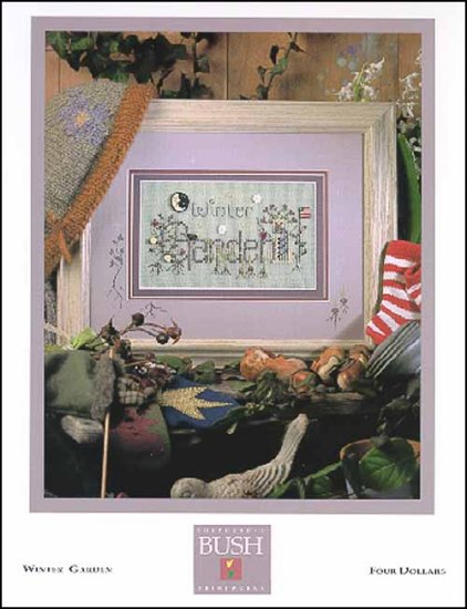 WINTER GARDEN by Shepherd's  Bush Printworks Counted Cross Stitch Pattern