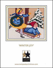 Winter Joy by Twin Peak Primitives Counted Cross Stitch Pattern