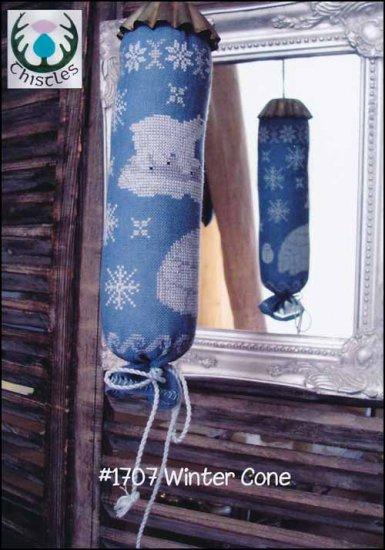 Winter Cone by Thistles Counted Cross Stitch Pattern