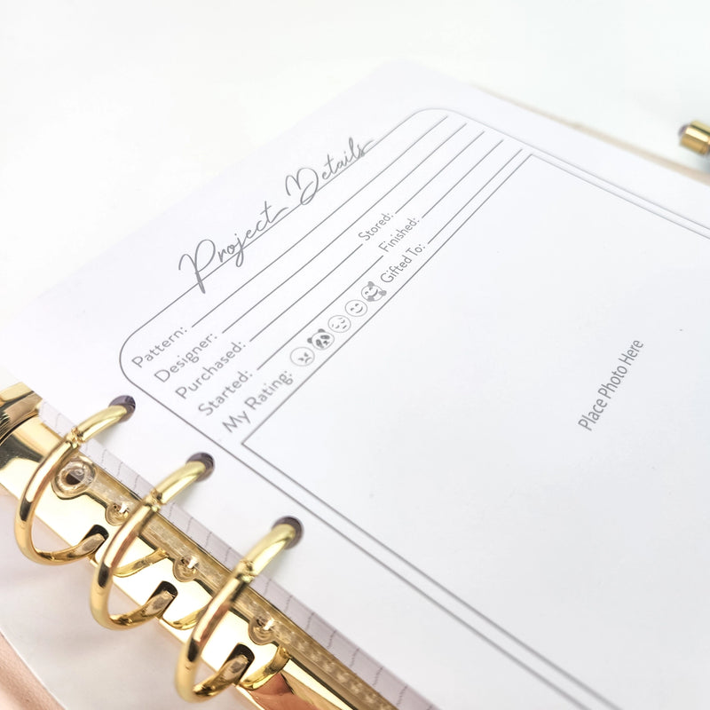 Night Forest Stitcher's Project Journal By Twice Sheared Sheep