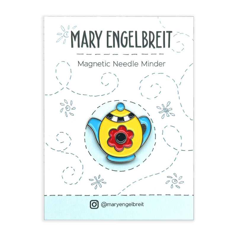 Teapot  Needle Minder Magnetic Needle Minder From Mary Engelbreit