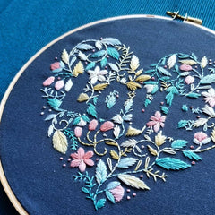 Love Hand Embroidery Kit By Jessica Long Embroidery