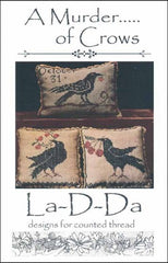 A Murder of Crows By La-D-Da Counted Cross Stitch Pattern