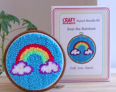 Over the Rainbow Punch Needle Kit From Craft Habit