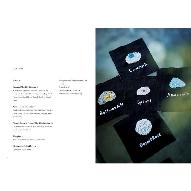 Juno's Nature Embroidery Notebook: Stitching Plants, Animals, and Stories  By Juno