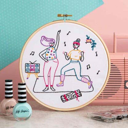 Dancing Embroidery Kit  Complete Craft Kit From Hawthorn Handmade