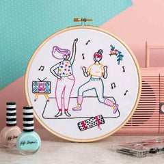 Dancing Embroidery Kit  Complete Craft Kit From Hawthorn Handmade