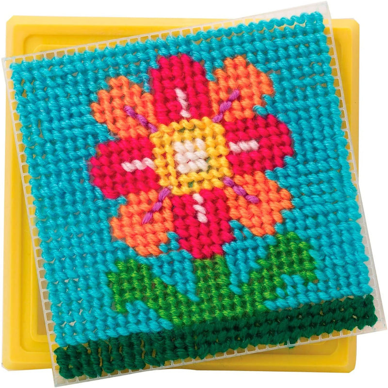 Alex Craft Simply Needlepoint Flower Kids Art and Craft Activity