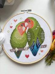 Everything's Peachy - Cross Stitch Kit By Love Poppet