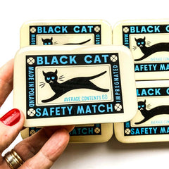 Black Cat Notions Tin NEEDLE CASE NEEDLE ORGANIZER-Small