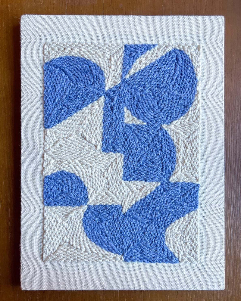 "Fractal" - Beginner Punch Needle Kit - Wall Art From Both Hands Crafts