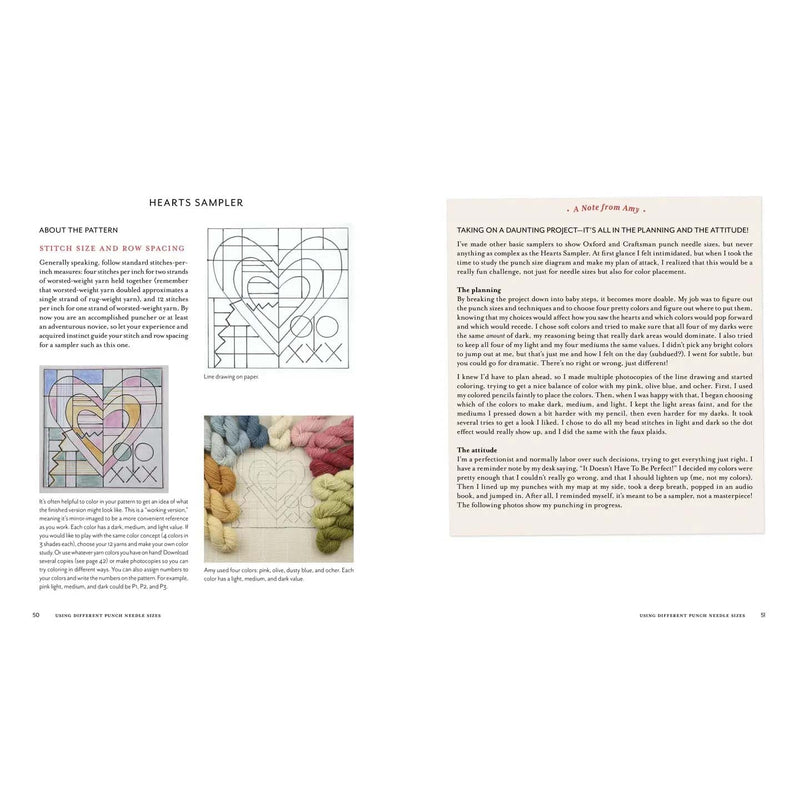 Intermediate & Advanced Punch Needle Rug Hooking: Techniques, Projects, and Inspirations By Amy Oxford (Copy)