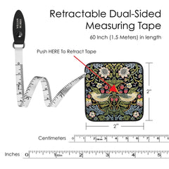 Tape Measure - William Morris Strawberry Thief