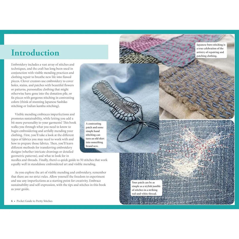 Pocket Guide To Pretty Stitches - Carry-Along Guide by Karen Hemingway