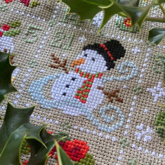 Feeling Festive Advent - Cross Stitch Kit By Love Poppet