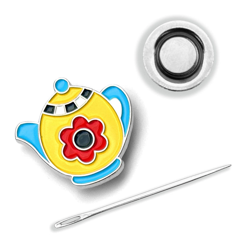 Teapot  Needle Minder Magnetic Needle Minder From Mary Engelbreit