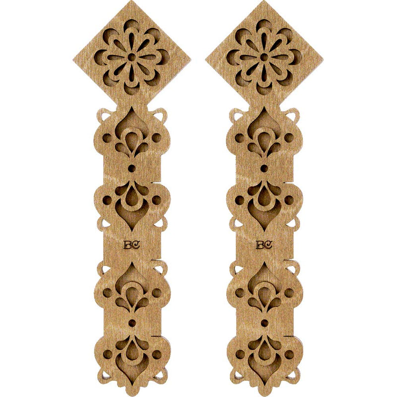 Ornate Wooden Thread Bobbins - Thread Organizers #3 From Hobby Jobby