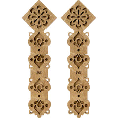 Ornate Wooden Thread Bobbins - Thread Organizers #3 From Hobby Jobby