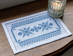 BitKit Scandinavian Stars by Avlea Folk Embroidery Counted Cross Stitch Kit