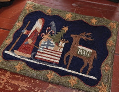 The Christmas Parade Punch Needle Christmas Pattern from The Ultra Punch Needle