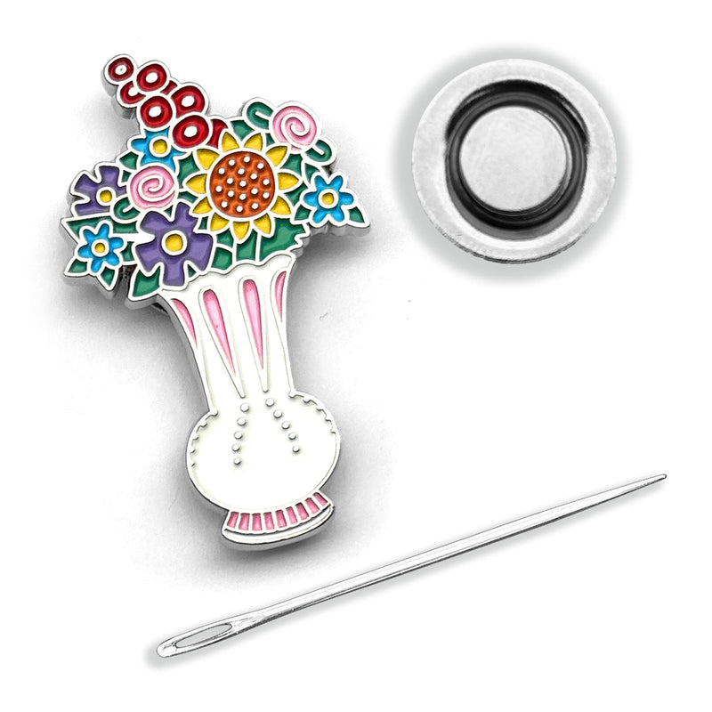 Flower Bouquet Needle Minder Magnetic Needle Minder From Mary Engelbreit