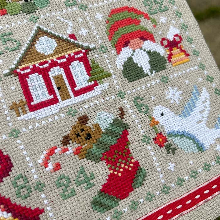 Feeling Festive Advent - Cross Stitch Kit By Love Poppet