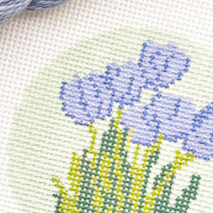 Floral Needlepoint Canvas, Needlepoint Ornament Canvas By Cotswold Co Designs