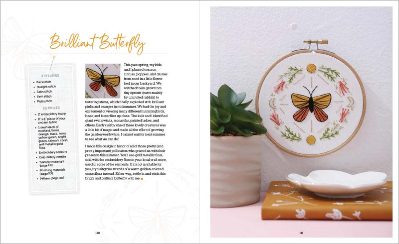 Sunny Stitches: Sweet & Simple Embroidery Projects for Absolute Beginners by  Celeste Johnston