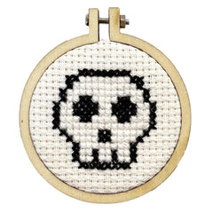 'happy Halloween!'  Mini Matchbox Cross Stitch Kit From Craft Kit Company