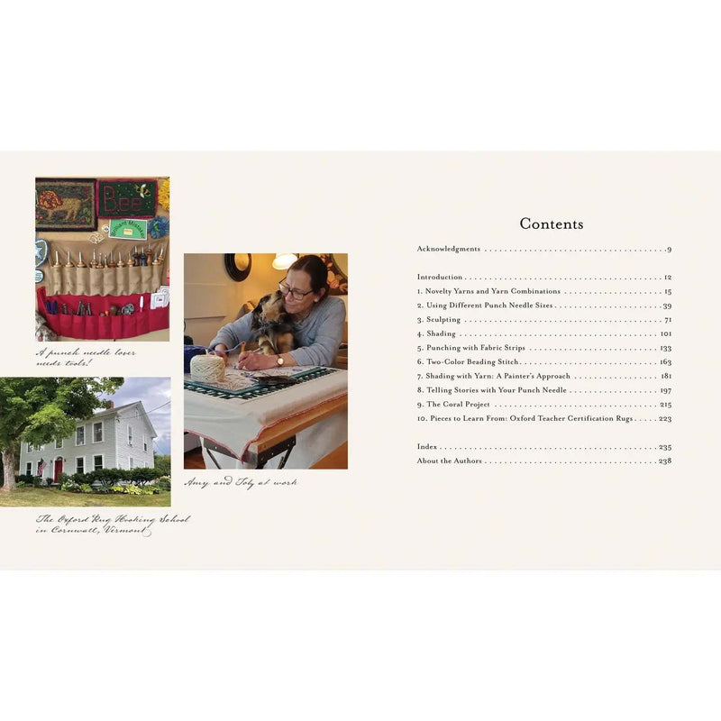 Intermediate & Advanced Punch Needle Rug Hooking: Techniques, Projects, and Inspirations By Amy Oxford (Copy)