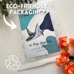 In the Depths Stick and Stitch Pack for Embroidery From Nest Embirdery