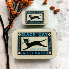 Black Cat Notions Tin NEEDLE CASE NEEDLE ORGANIZER-Large