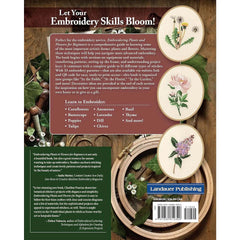 Embroidering Plants and Flowers For Beginners by Charlène Pourias