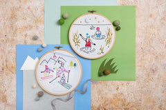Dancing Embroidery Kit  Complete Craft Kit From Hawthorn Handmade
